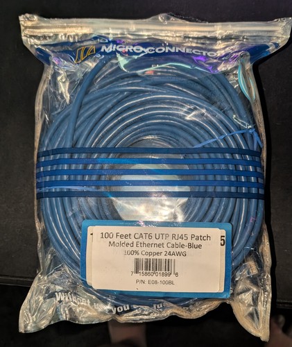Cat 100 foot ethernet cable - foot,